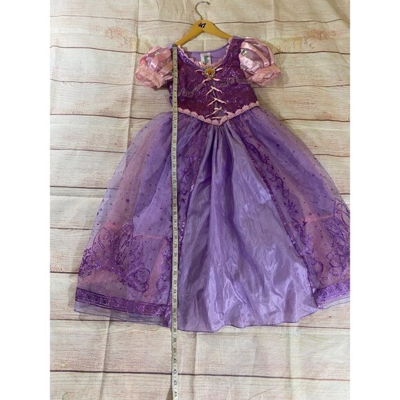 The Disney Store Girls Purple Repunzel Cosplay Costume Dress - Medium - Picture 7 of 12